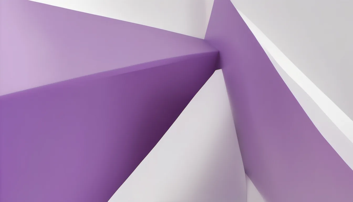 Abstract wide frame on double line illustration in violet and pale lilac on white — decorative header for 230V 18,000 BTU Mini Splits Compared