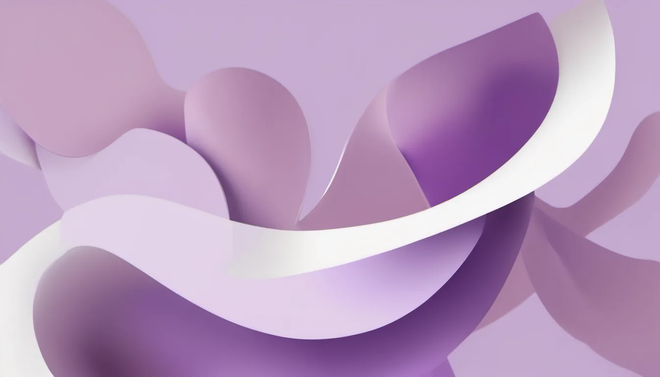 Abstract one source many forms illustration in violet and pale lilac on white — decorative header for Multi-Zone Mini Splits Compared on Specs