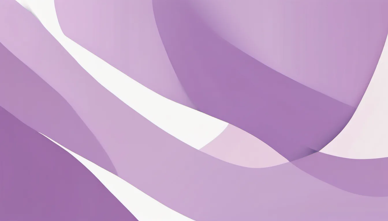 Abstract ordered ascending steps illustration in violet and pale lilac on white — decorative header for How We Compile These Figures